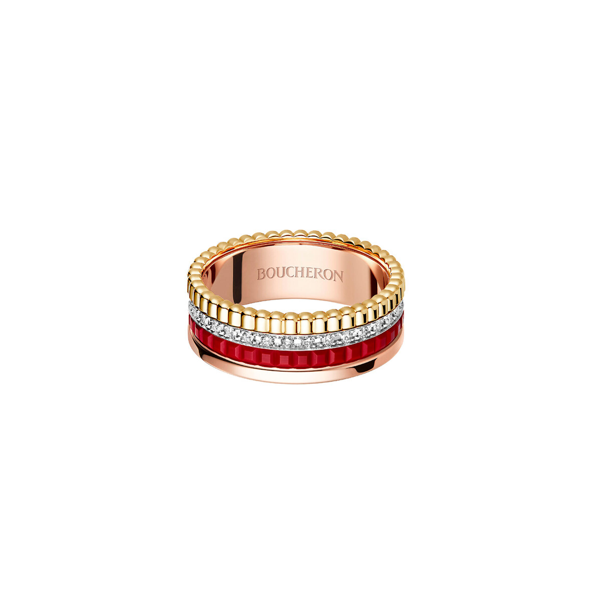 BOUCHERON QUATRE RED EDITION SMALL RING JRG02938